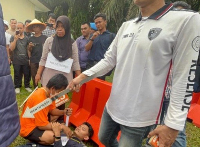 Rekonstruksi Pembunuhan di Alam Barajo Diwarnai Silang Pendapat Antar Pihak